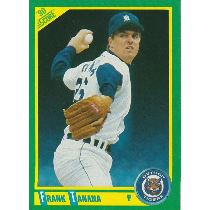 1990 Score #57 Frank Tanana NM-MT Detroit Tigers Baseball Card - Baseball Card Single
