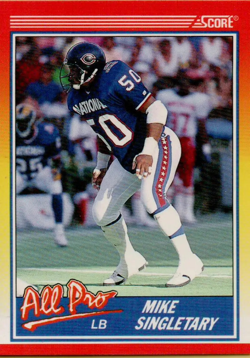 1990 Score #570 Mike Singletary NM-MT Chicago Bears Football Card