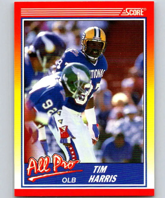 1990 Score #572 Tim Harris NM-MT Green Bay Packers Football Card - Football Card Single