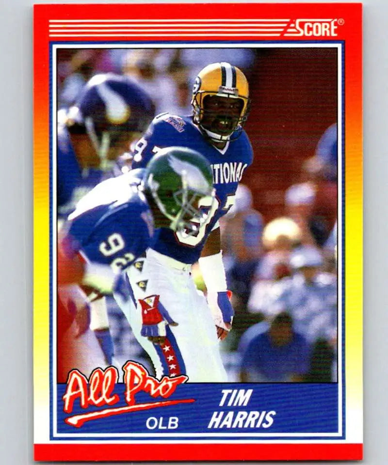 1990 Score #572 Tim Harris NM-MT Green Bay Packers Football Card - Football Card Single