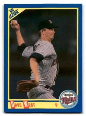 1990 Score #573 Dave West ID:46944 - Baseball Card Single