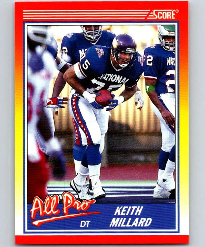 1990 Score #573 Keith Millard NM-MT Minnesota Vikings Football Card - Football Card Single