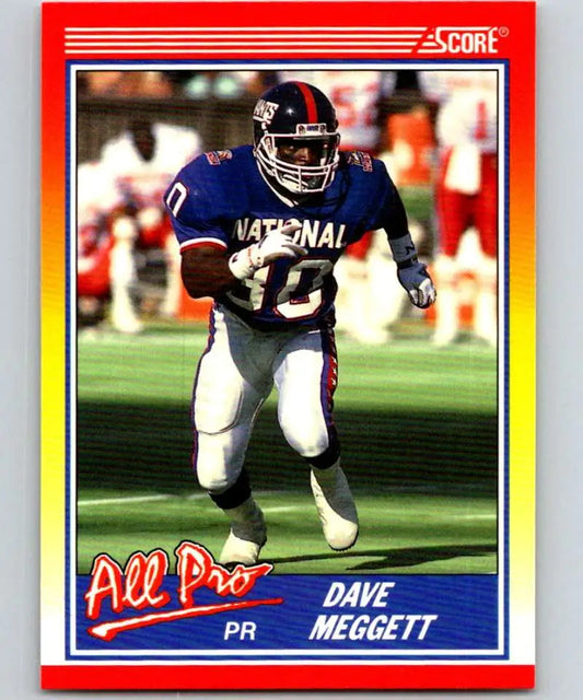 1990 Score #576 Dave Meggett NM-MT New York Giants Football Card