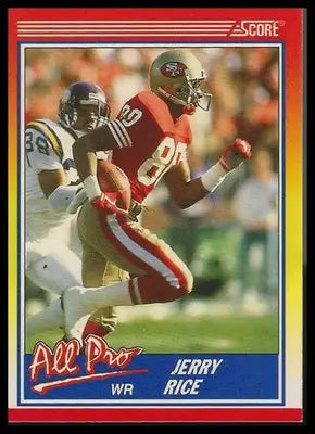 1990 Score #590 Jerry Rice