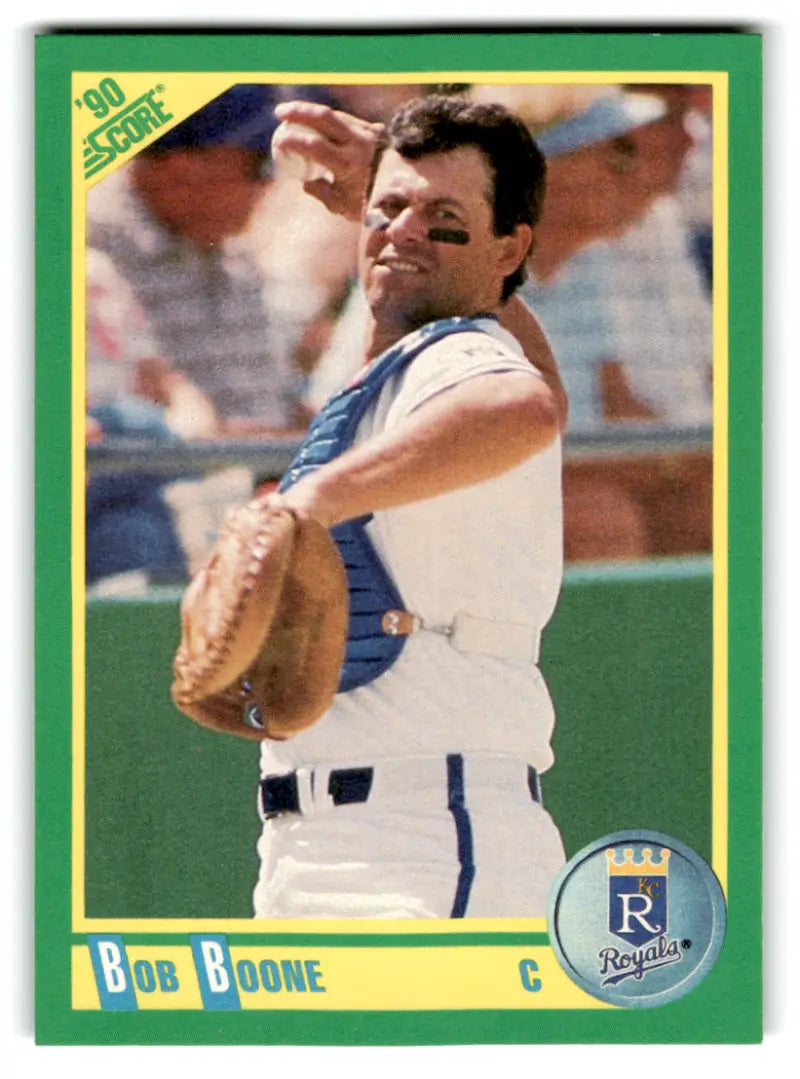 1990 Score #60 Bob Boone NM-MT Royals ID:70057 - Baseball Card Single