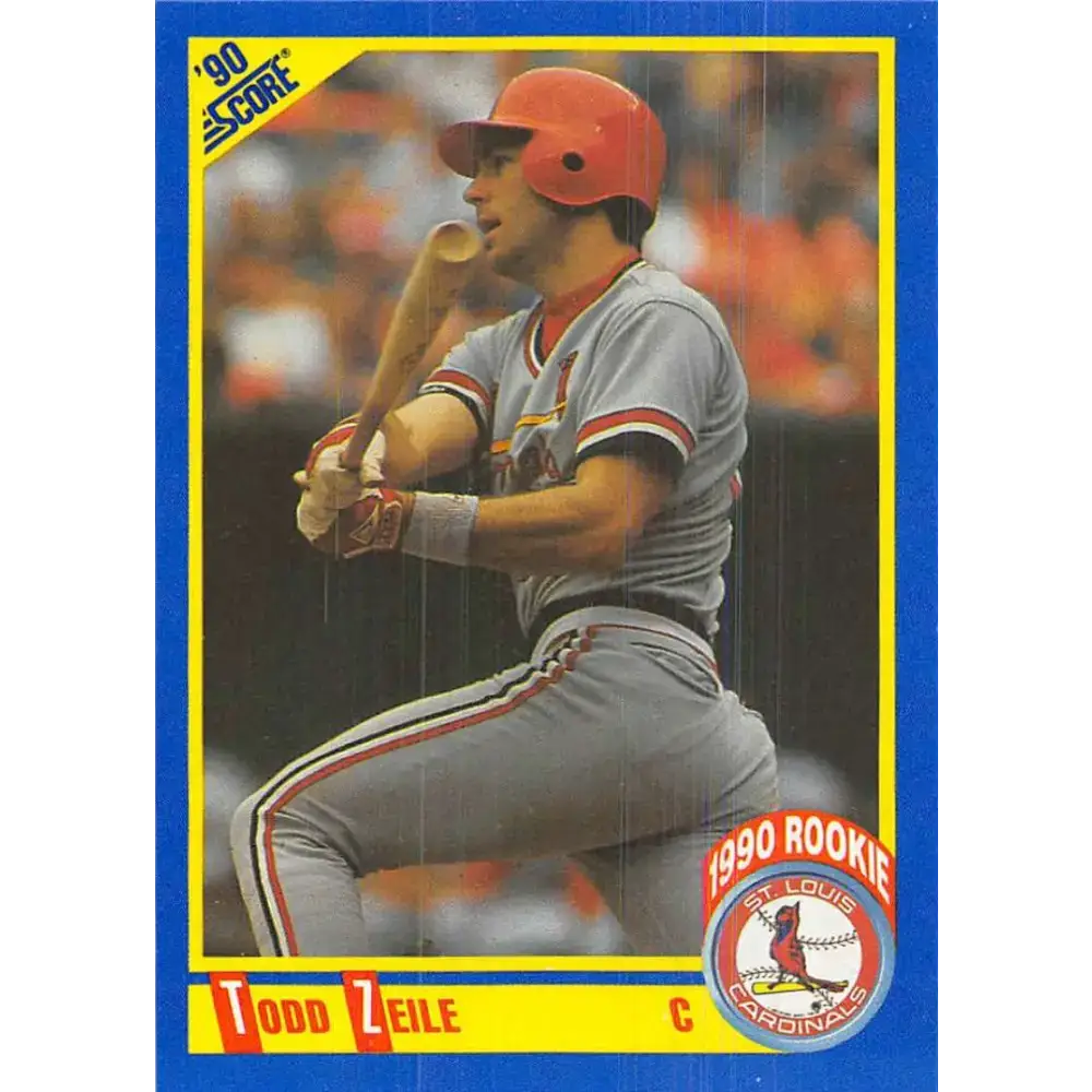1990 Score #600 Todd Zeile NM-MT St. Louis Cardinals Baseball Card - Baseball Card Single