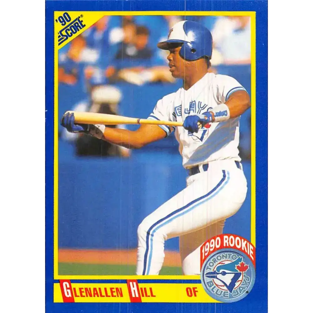 1990 Score #601 Glenallen Hill NM-MT Toronto Blue Jays Baseball Card - Baseball Card Single