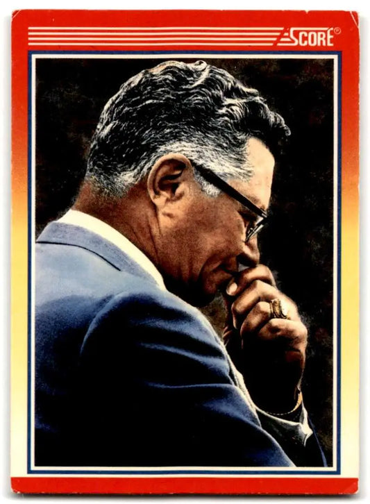 1990 Score #603 Vince Lombardi NM-MT Green Bay Packers Football Card
