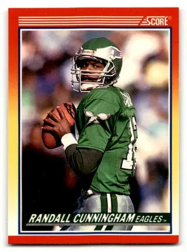 Original gloss 1990 Score Randall Cunningham Philadelphia Eagles football card