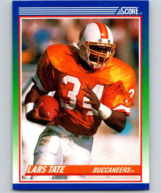 1990 Score #62 Lars Tate NM-MT Tampa Bay Buccaneers Football Card - Football Card Single