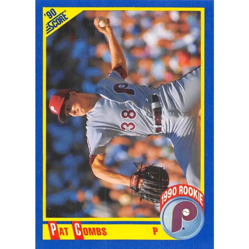 1990 Score #623 Pat Combs NM-MT Philadelphia Phillies Baseball Card - Baseball Card Single