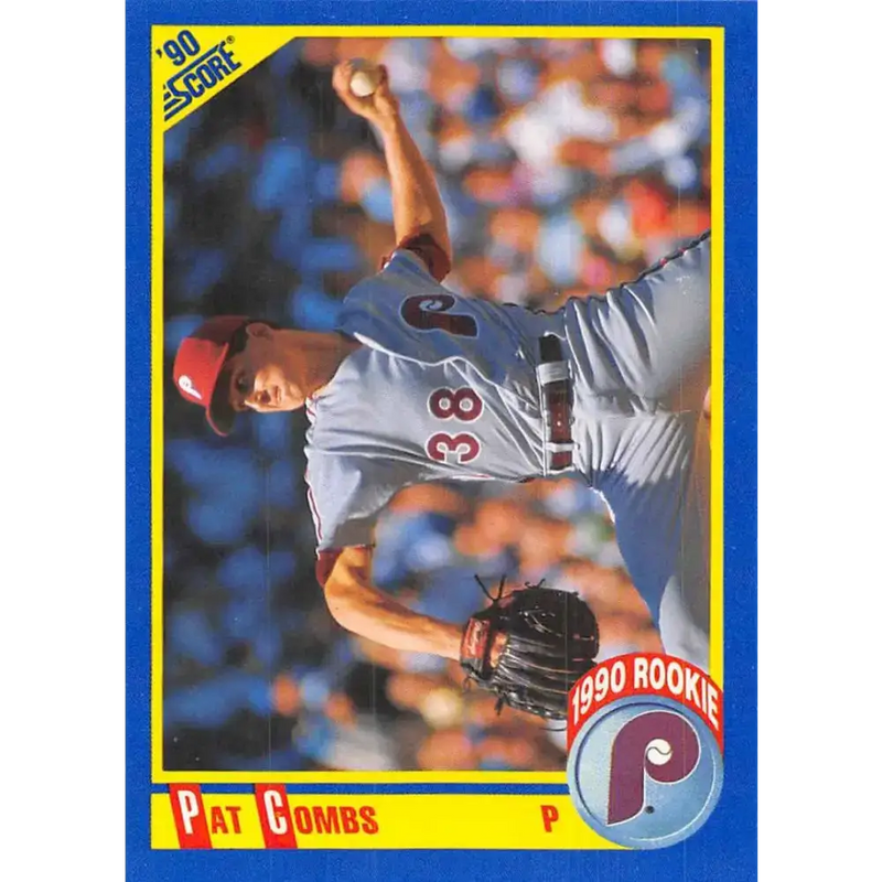 1990 Score #623 Pat Combs NM-MT Philadelphia Phillies Baseball Card - Baseball Card Single