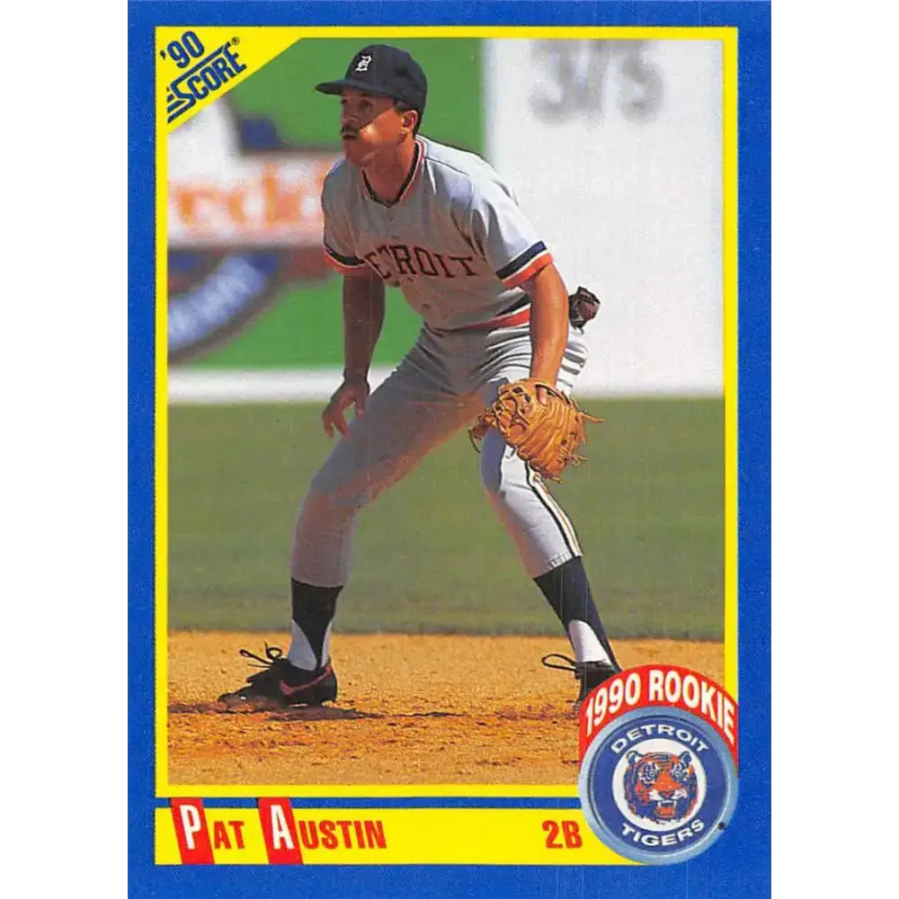 1990 Score #626 Pat Austin NM-MT RC Rookie Detroit Tigers Baseball Card - Baseball Card Single