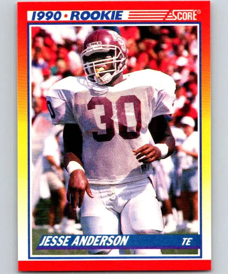 1990 Score #633 Jesse Anderson NM-MT RC Rookie Tampa Bay Buccaneers Football Card - Football Card Single