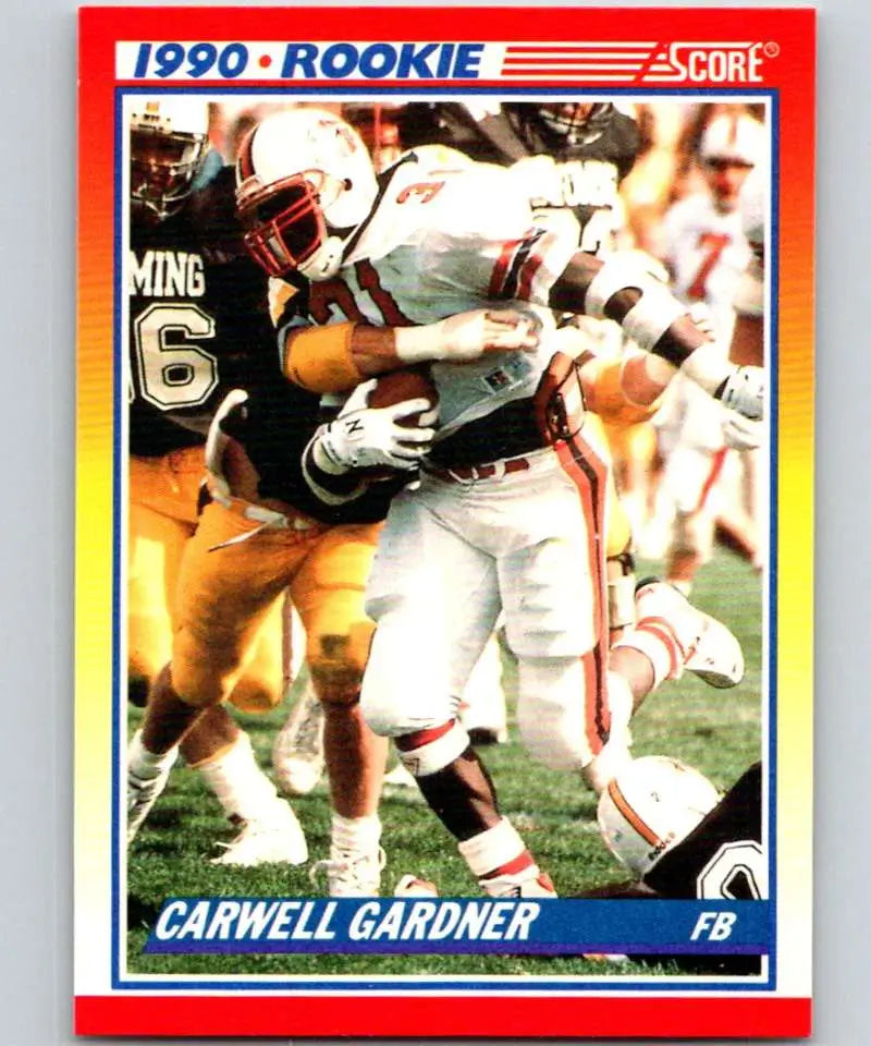 1990 Score #635 Carwell Gardner NM-MT RC Rookie Buffalo Bills Football Card - Football Card Single
