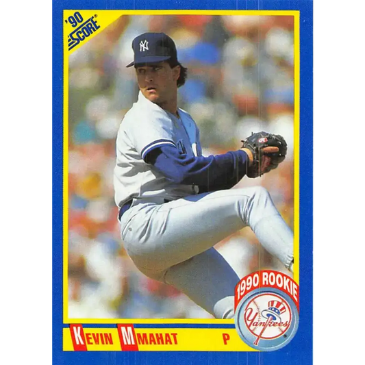 1990 Score #643 Kevin Mmahat NM-MT RC Rookie New York Yankees Baseball Card - Baseball Card Single