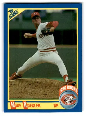 1990 Score #648 Mike Roesler NM-MT RC Rookie Reds ID:70081 - Baseball Card Single