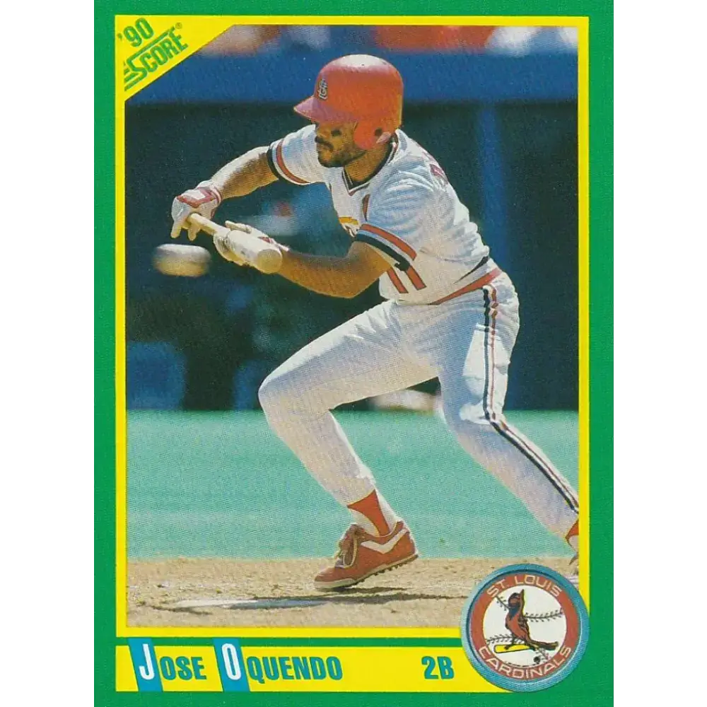 1990 Score #68 Jose Oquendo NM-MT St. Louis Cardinals Baseball Card - Baseball Card Single