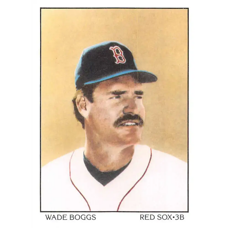 1990 Score #683b Wade Boggs COR DT NM-MT Boston Red Sox Baseball Card - Baseball Card Single