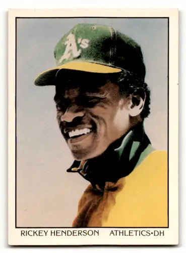 1990 Score #686 Rickey Henderson EX/NM Athletics DT ID:63795 - Baseball Card Single