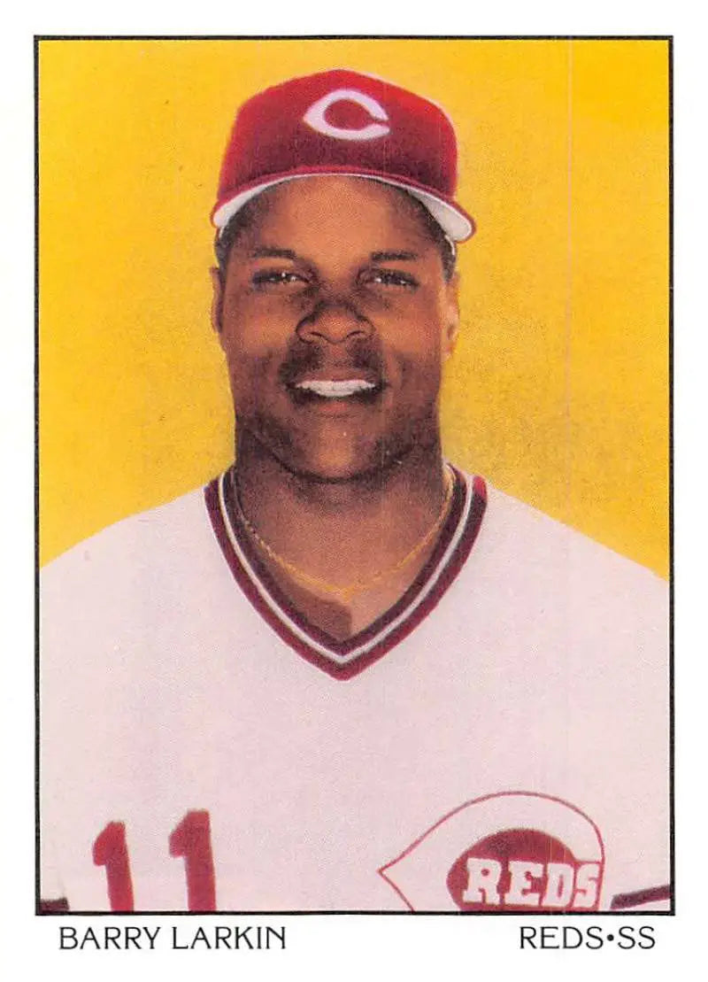 1990 Score #689 Barry Larkin EX Excellent Cincinnati Reds Baseball Card - Baseball Card Single