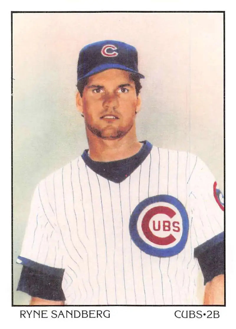 1990 Score #691 Ryne Sandberg EX Excellent Chicago Cubs Baseball Card - Baseball Card Single