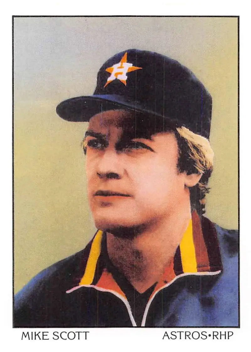 1990 Score #692 Mike Scott EX Excellent Houston Astros Baseball Card - Baseball Card Single