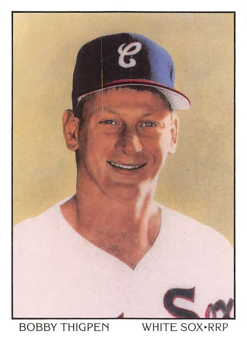 1990 Score #694 Bobby Thigpen EX Excellent Chicago White Sox Baseball Card - Baseball Card Single