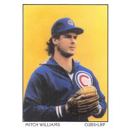 1990 Score #695 Mitch Williams DT NM-MT Chicago Cubs Baseball Card - Baseball Card Single