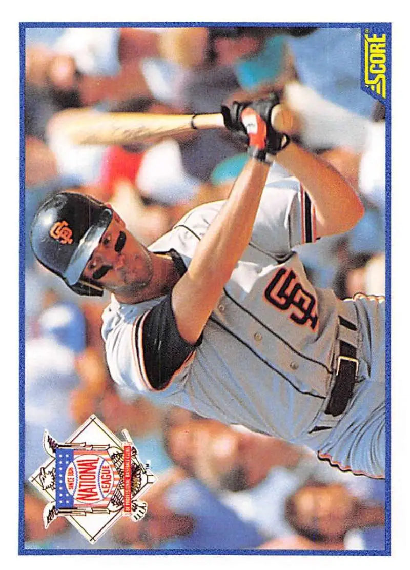 1990 Score #699 Will Clark EX Excellent San Francisco Giants Baseball Card - Baseball Card Single