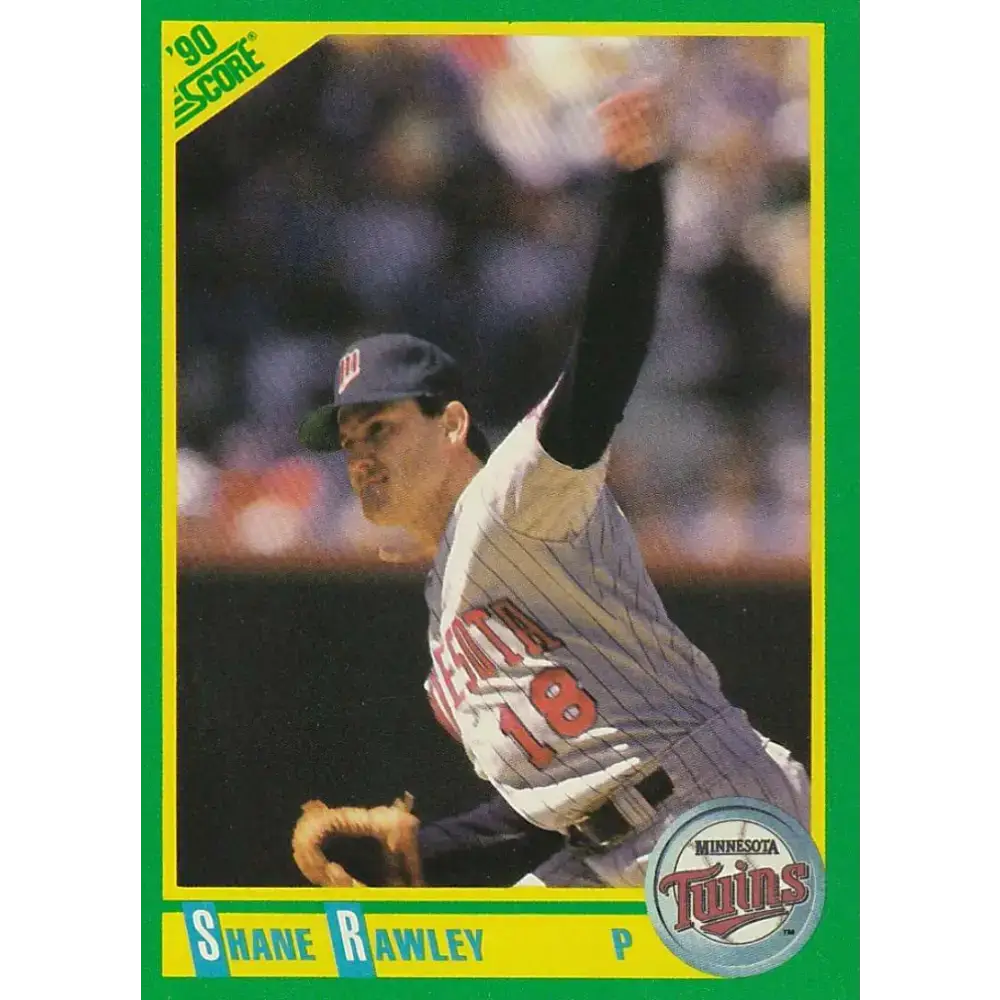 1990 Score #71 Shane Rawley NM-MT Minnesota Twins Baseball Card - Baseball Card Single