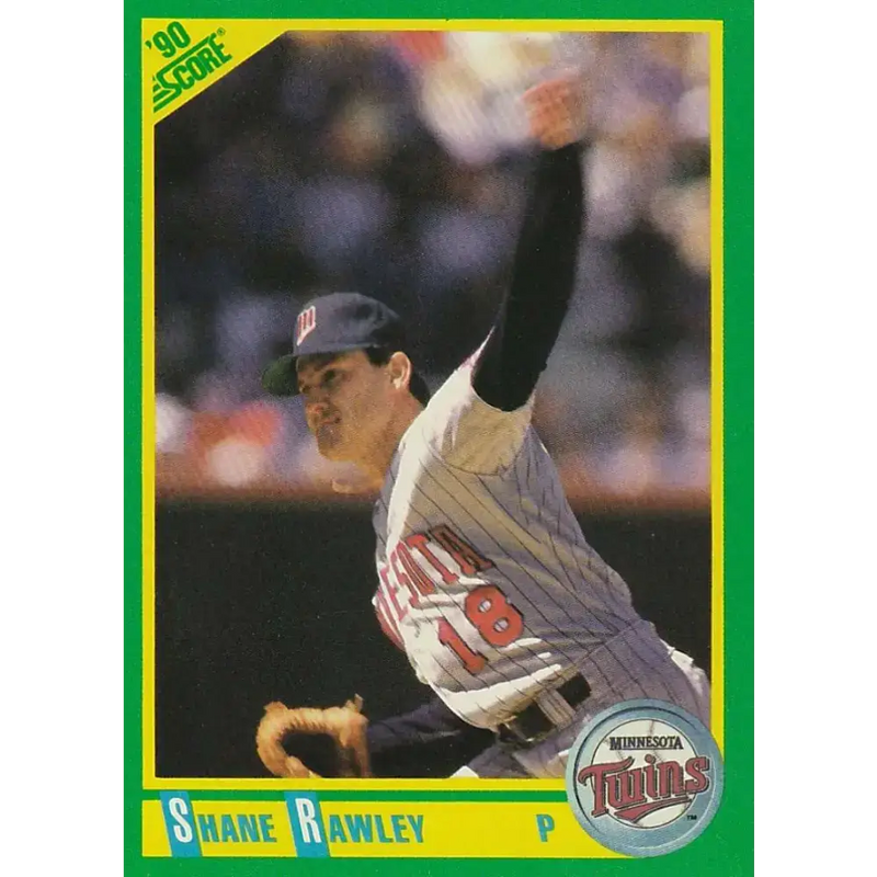 1990 Score #71 Shane Rawley NM-MT Minnesota Twins Baseball Card - Baseball Card Single