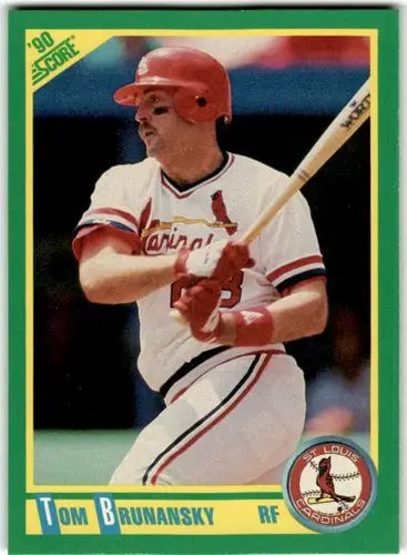 1990 Score #72 Tom Brunansky ID:46758 - Baseball Card Single
