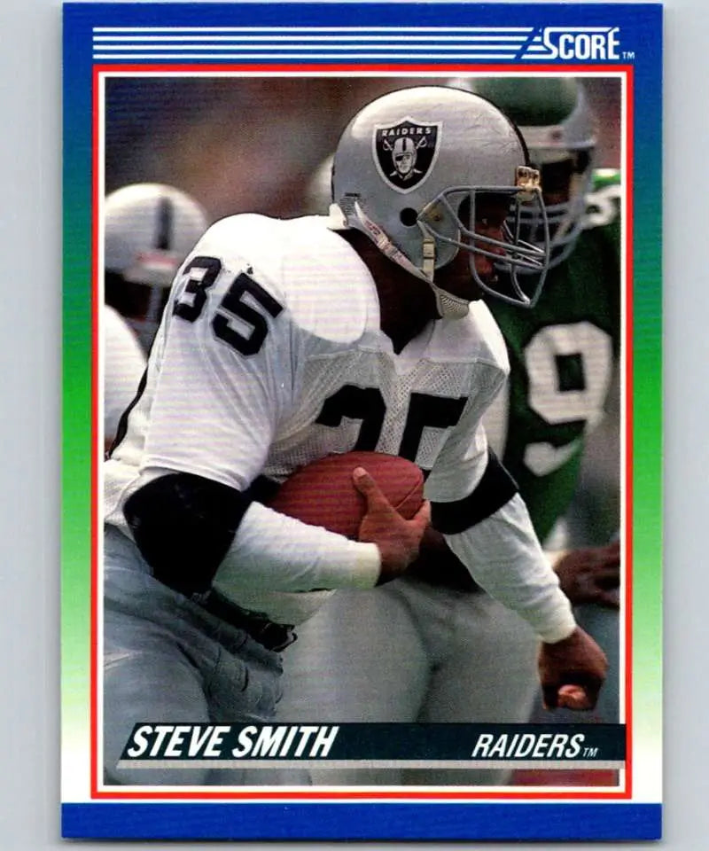 1990 Score #80 Steve Smith NM-MT Los Angeles Raiders Football Card - Football Card Single