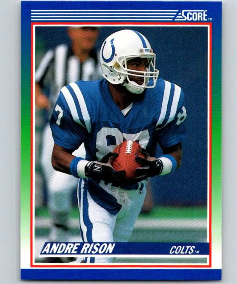 1990 Score #87 Andre Rison NM-MT Indianapolis Colts Football Card - Football Card Single