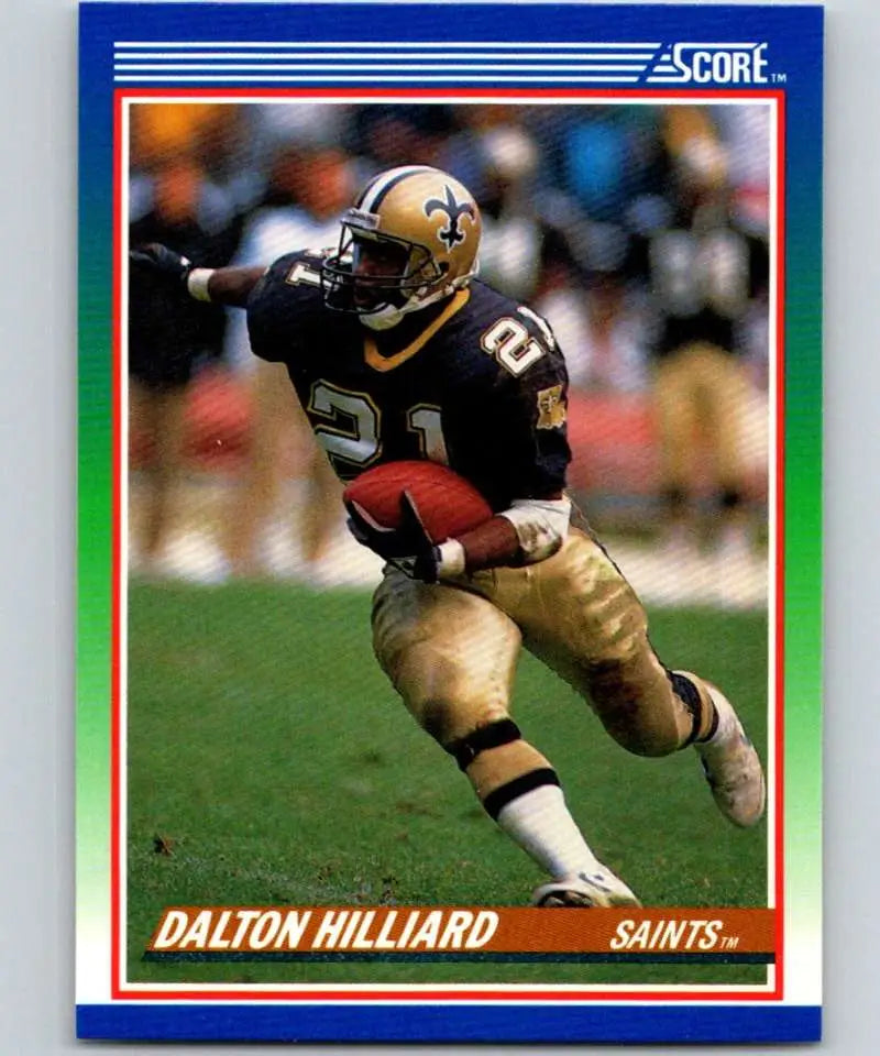 1990 Score #90 Dalton Hilliard NM-MT New Orleans Saints Football Card