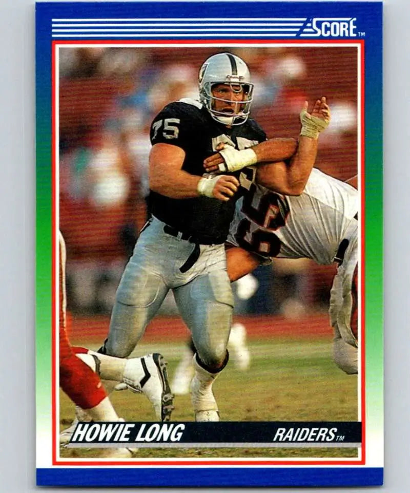 1990 Score #98 Howie Long NM-MT Los Angeles Raiders Football Card - Football Card Single