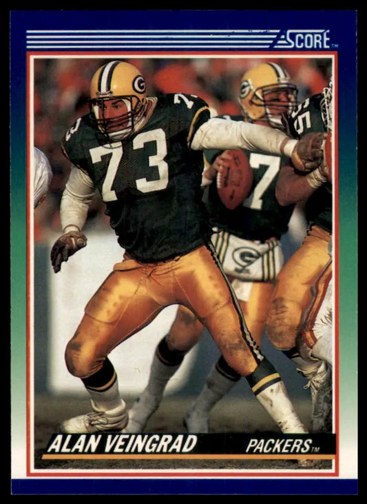 1990 Score Alan Veingrad RC 65 Green Bay Packers NM - Football Card Single