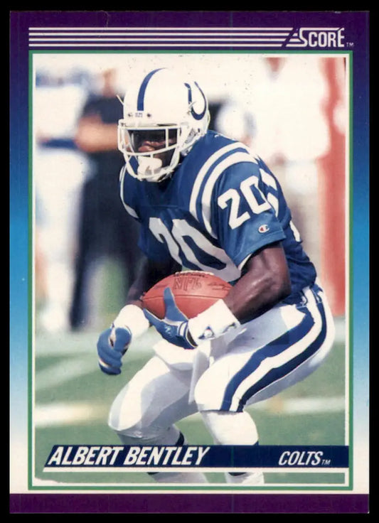 1990 Score Albert Bentley 135 Indianapolis Colts NM - Football Card Single
