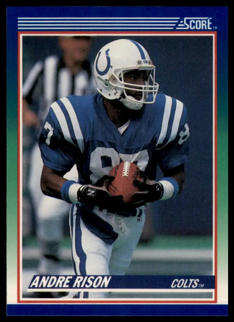 1990 Score Andre Rison 87 Indianapolis Colts NM - Football Card Single