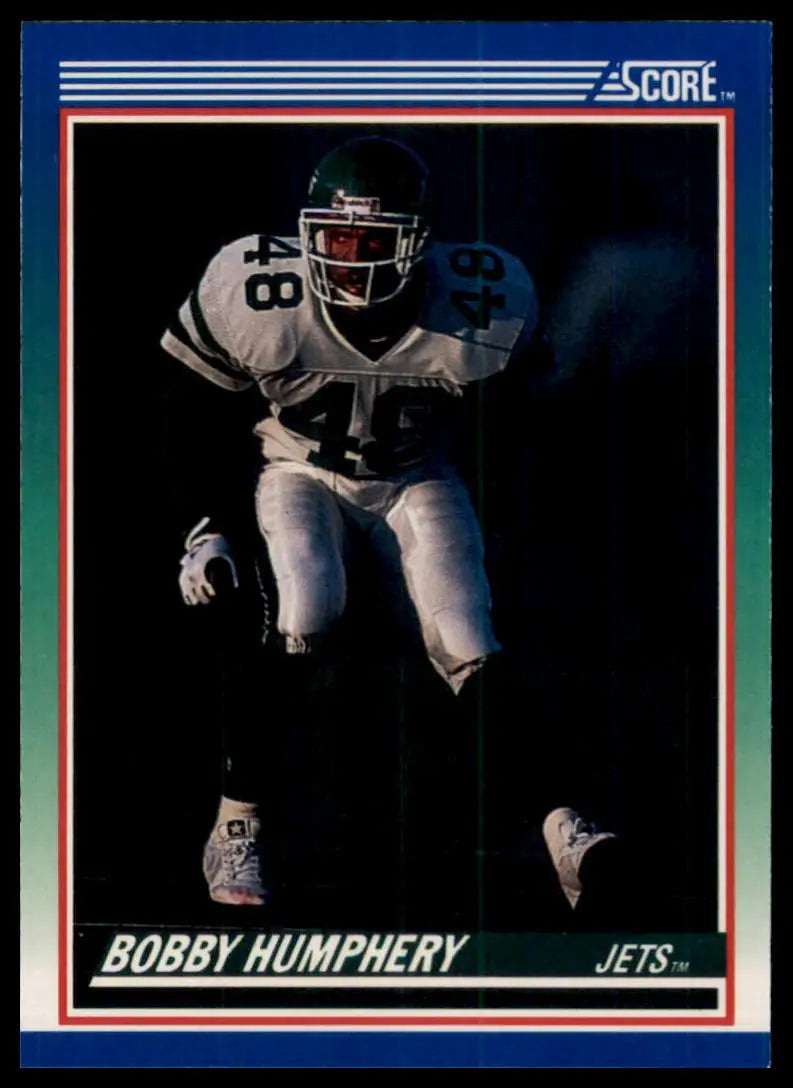 1990 Score Bobby Humphery 49 New York Jets NM - Football Card Single