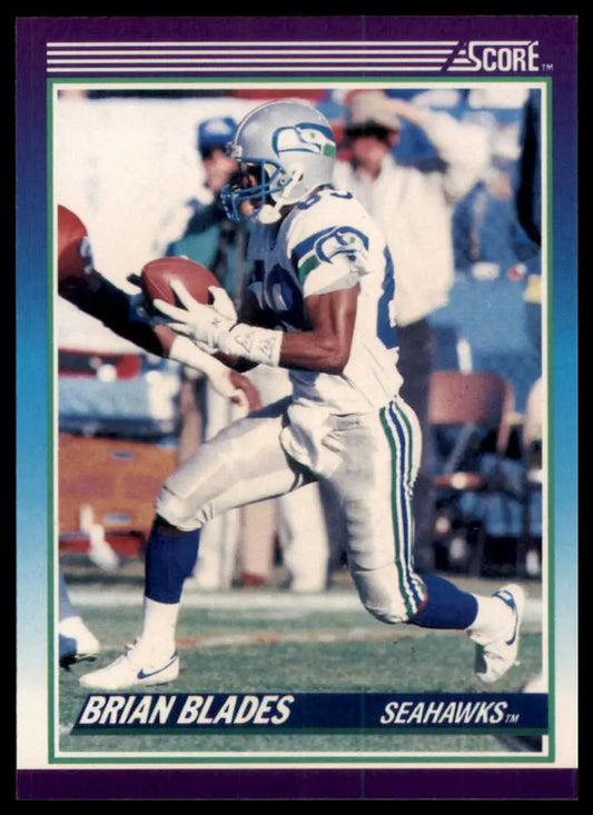 1990 Score Brian Blades 139 Seattle Seahawks NM - Football Card Single