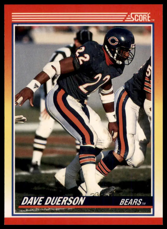 1990 Score Dave Duerson 238 Chicago Bears NM - Football Card Single