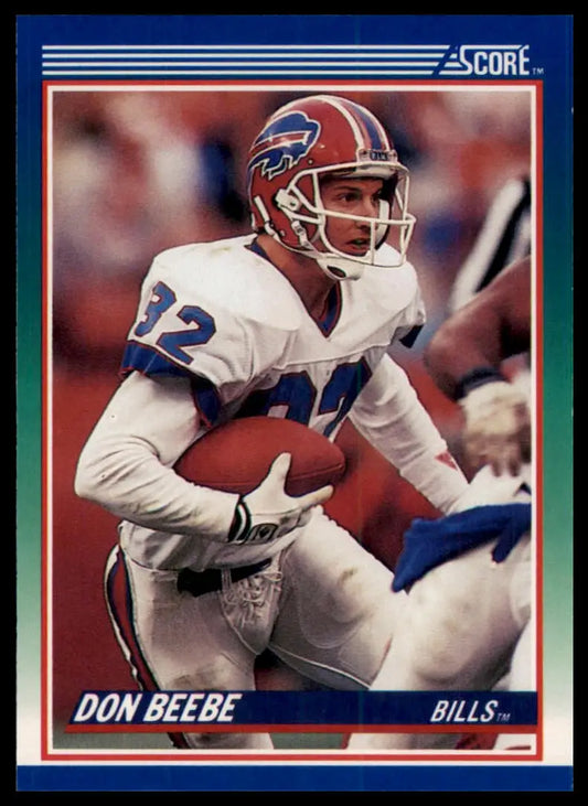 1990 Score Don Beebe 46 Buffalo Bills NM - Football Card Single
