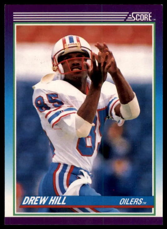 1990 Score Drew Hill 185 Houston Oilers NM - Football Card Single