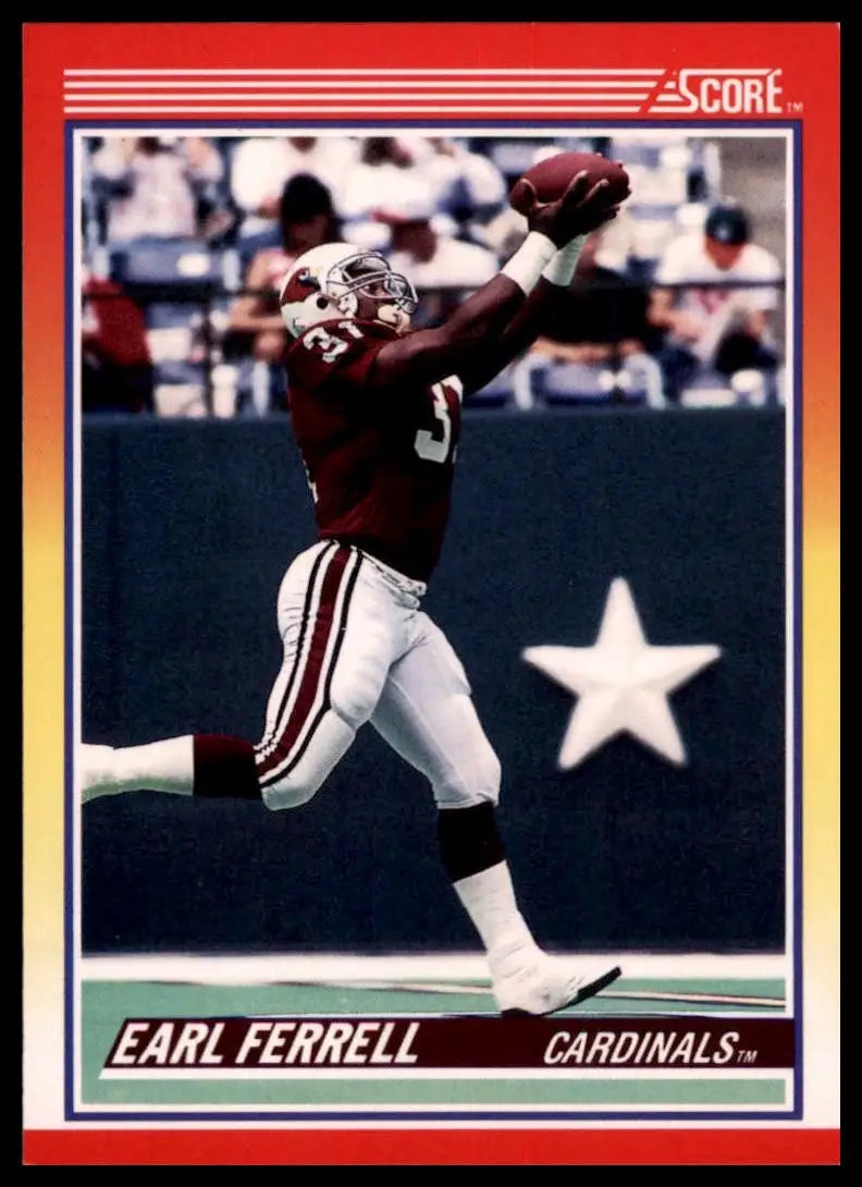 1990 Score Earl Ferrell #282 Arizona Cardinals Football Card NFL Sports