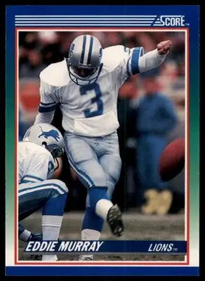 1990 Score Eddie Murray 27 Detroit Lions NM - Football Card Single