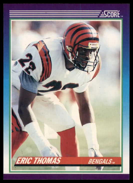 1990 Score Eric Thomas 141 Cincinnati Bengals NM - Football Card Single