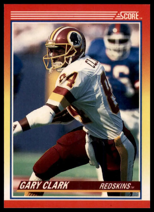 1990 Score Gary Clark 239 Washington Redskins NM - Football Card Single