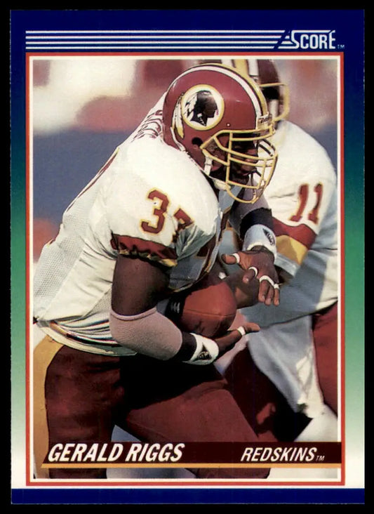 1990 Score Gerald Riggs 66 Washington Redskins NM - Football Card Single